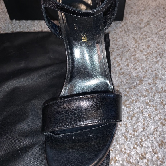 ‼️Saint Laurent Jane Wooden Wedge sandals - Picture 12 of 13